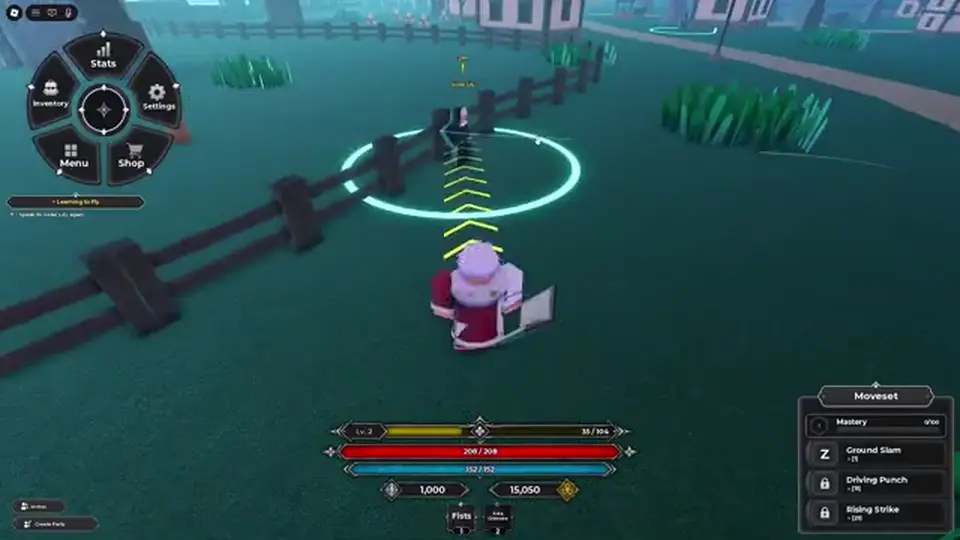 CloverFall broom unlock — press X to summon in the open world