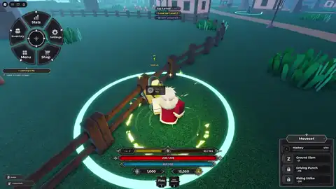 CloverFall broom summon — press X in the open world